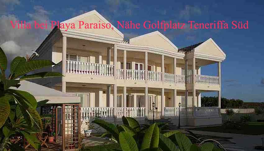 Luxus Villa Teneriffa, Komfortable Villa bei Playa San Juan   am Golfplatz S&uuml;d